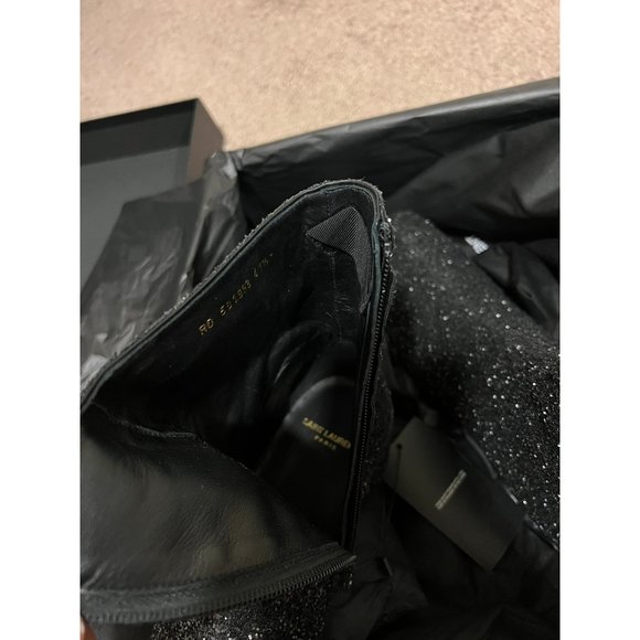 ⚡️Saint Laurent⚡️Caleb 45 Glitter Boot - Picture 7 of 12